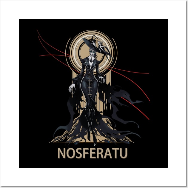 Nosferatu Wall Art by WildBrownies